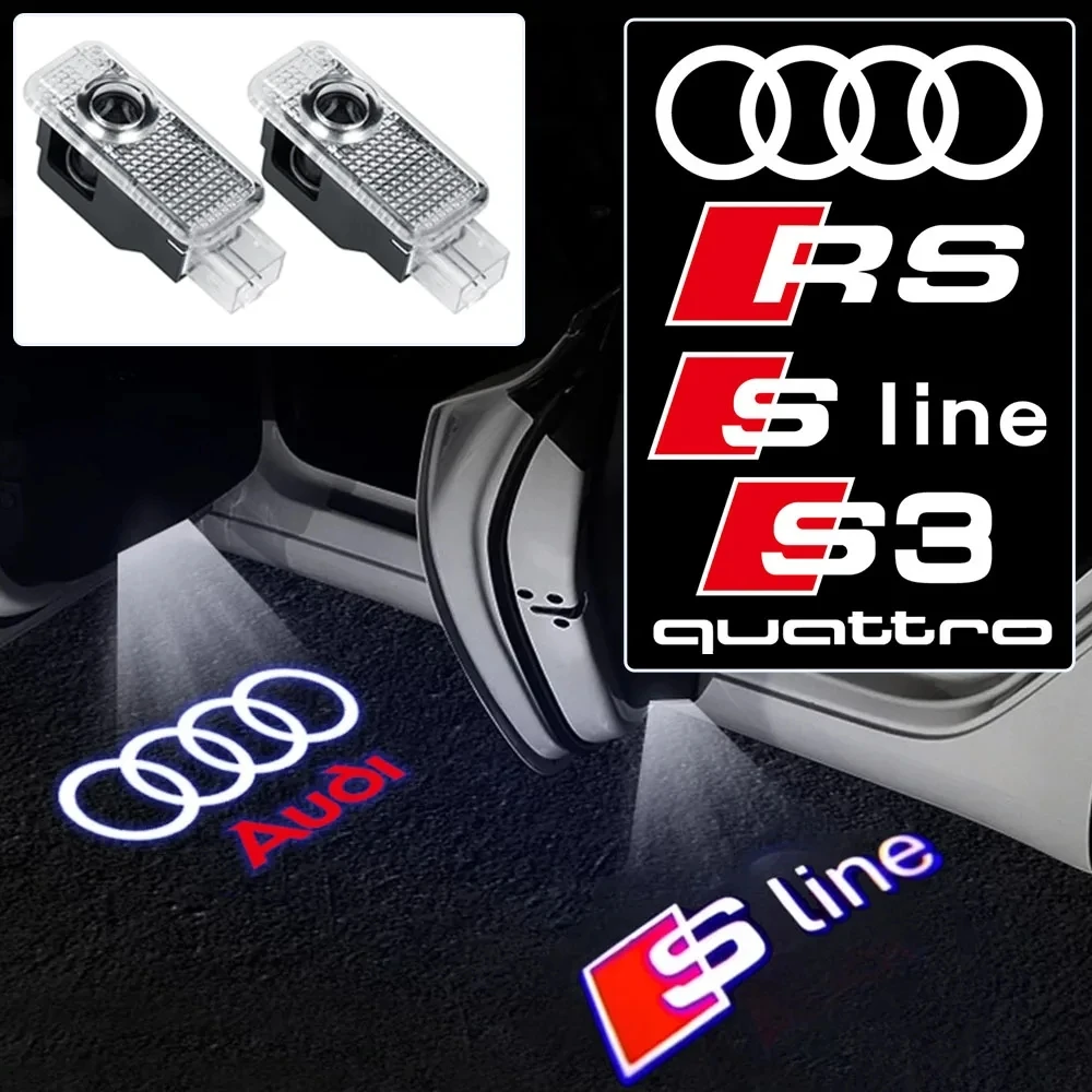 Car Logo Projector Lamp Auto Led Door Logo Welcome Light For Audi SLINE RS A4 B5 B6 B8 B9 A6 C8 A5 A8 Q3 Q5 Q7 S3 S6 S4 S5 S7 S8
Car Logo Projector Lamp Auto Led Door Logo Welcome Light For Audi SLINE RS A4 B5 B6 B8 B9 A6 C8 A5 A8 Q3 Q5 Q7 S3 S6 S4 S5 S7 S8