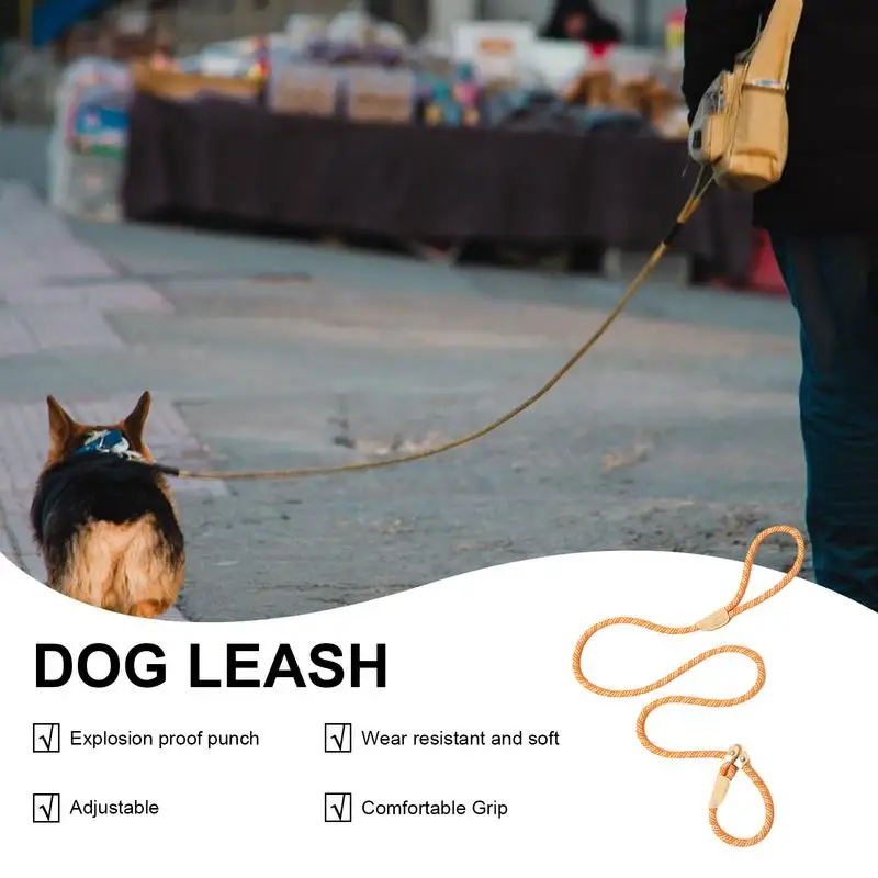 Long Dog Rope Pet Rope Traction Rope For Training Anti-Slip Slip Dog Rope With Comfortable Handle For Medium And Large Dogs
Long Dog Rope Pet Rope Traction Rope For Training Anti-Slip Slip Dog Rope With Comfortable Handle For Medium And Large Dogs