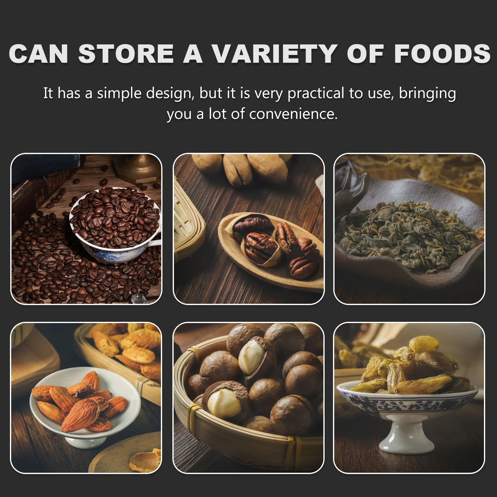 Airtight Coffee Storage Container 304 Stainless Steel Sealing Canister Dry Food Storage Container Kitchen Jar Keeps Fresh
Airtight Coffee Storage Container 304 Stainless Steel Sealing Canister Dry Food Storage Container Kitchen Jar Keeps Fresh