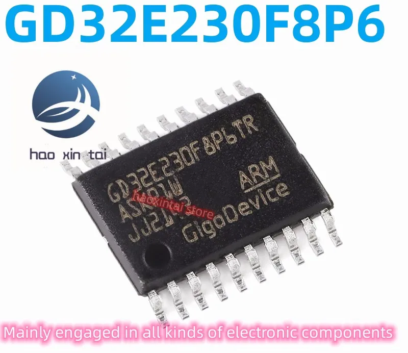 10 шт. пятно shot новый оригинальный GD32E230F8P6TR TSOP-20 ARM 32-разрядный микроконтроллер
10 шт. пятно shot новый оригинальный GD32E230F8P6TR TSOP-20 ARM 32-разрядный микроконтроллер