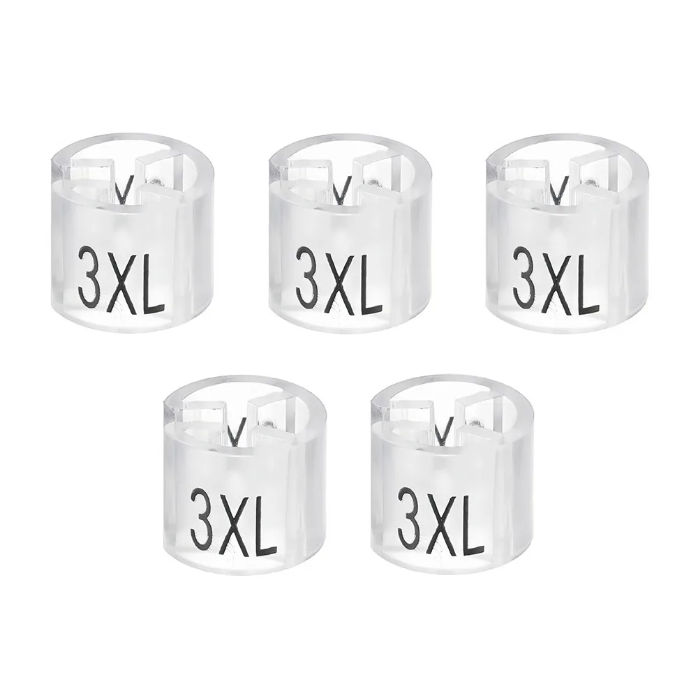 5Pcs Display Accessories Plastic Hanger Clothes Markers Label Markers Size Hanger Tags Ring Shape Size Clip Garment Sorting
5Pcs Display Accessories Plastic Hanger Clothes Markers Label Markers Size Hanger Tags Ring Shape Size Clip Garment Sorting