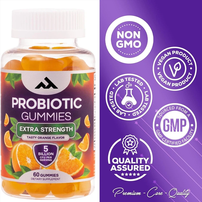 Male and Female Daily Probiotic Gummies, Super Strong 5 Billion Colony Units, Immune and Digestive Health Support
Male and Female Daily Probiotic Gummies, Super Strong 5 Billion Colony Units, Immune and Digestive Health Support