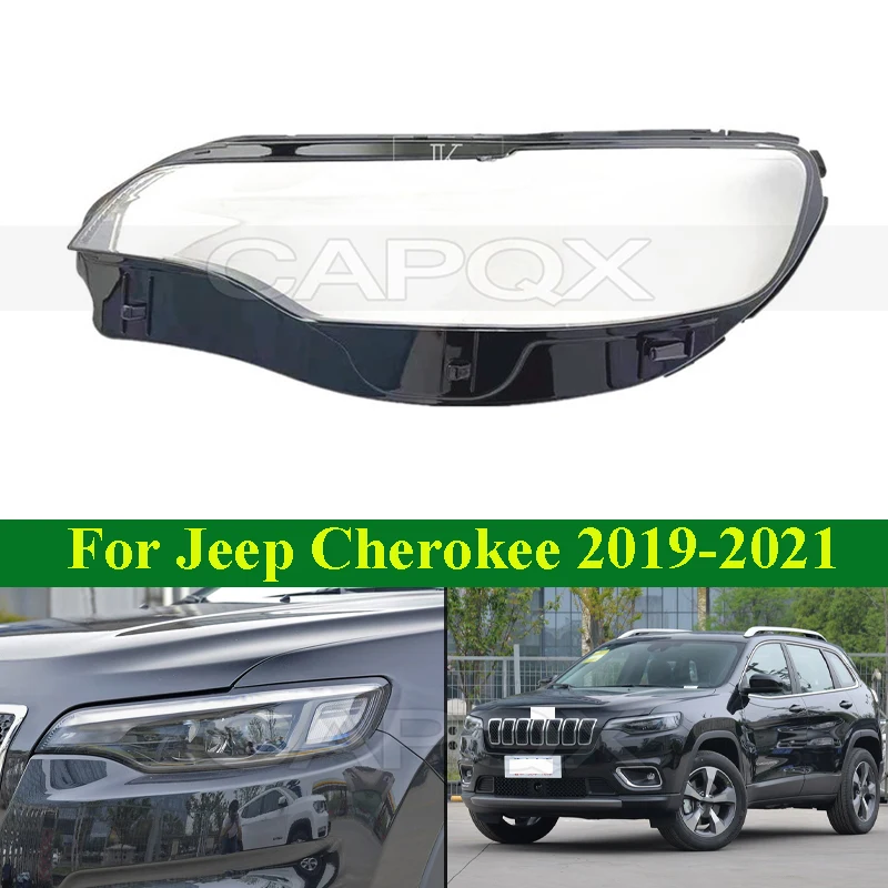 CAPQX Front Bumper Headlight Cover Shell Shade For Jeep Cherokee 2019-2021 Head Lamp Glass Head Light Cover Lens Transparent
CAPQX Front Bumper Headlight Cover Shell Shade For Jeep Cherokee 2019-2021 Head Lamp Glass Head Light Cover Lens Transparent