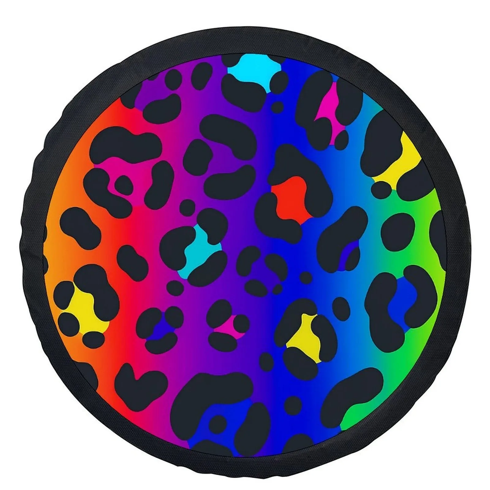 Чехол для запасного колеса Rainbow Leopard: универсальный, прочный, из полиэстера, модный аксессуар для автомобиля
Чехол для запасного колеса Rainbow Leopard: универсальный, прочный, из полиэстера, модный аксессуар для автомобиля