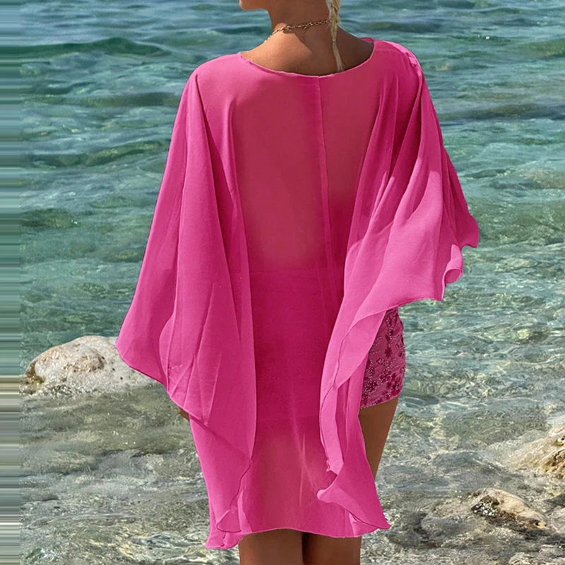 Women Elegant Shinny Sequin Draped Outfits Casual Waist Solid Slim 2Pc Suit Fashion O-neck Cape Sleeve Pullover & Mini Skirt Set
Women Elegant Shinny Sequin Draped Outfits Casual Waist Solid Slim 2Pc Suit Fashion O-neck Cape Sleeve Pullover & Mini Skirt Set