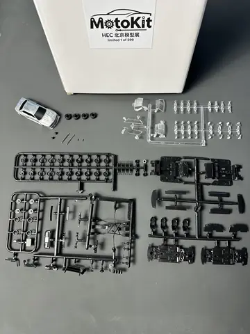 Motokit 1:64 M3 E30 DIY montaj model araba Alaşımlı döküm HEC Pekin Gösterisi Sınırlı Sayıda 1/599