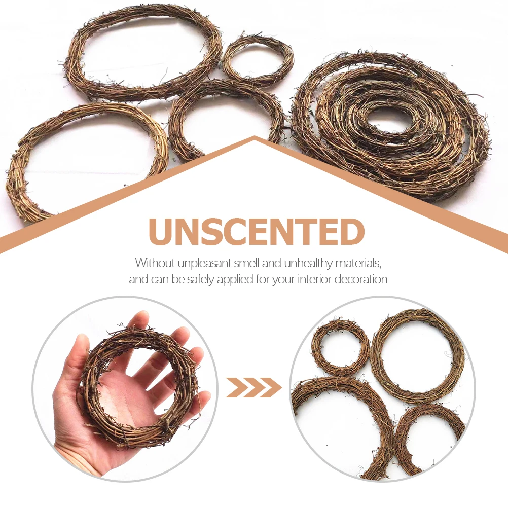 16pcs Natural Wreath Diy Craft Dream Catcher Circle Hoop For Home Garden Decor Wreath Making Material Hand Woven Vine Ring
16pcs Natural Wreath Diy Craft Dream Catcher Circle Hoop For Home Garden Decor Wreath Making Material Hand Woven Vine Ring