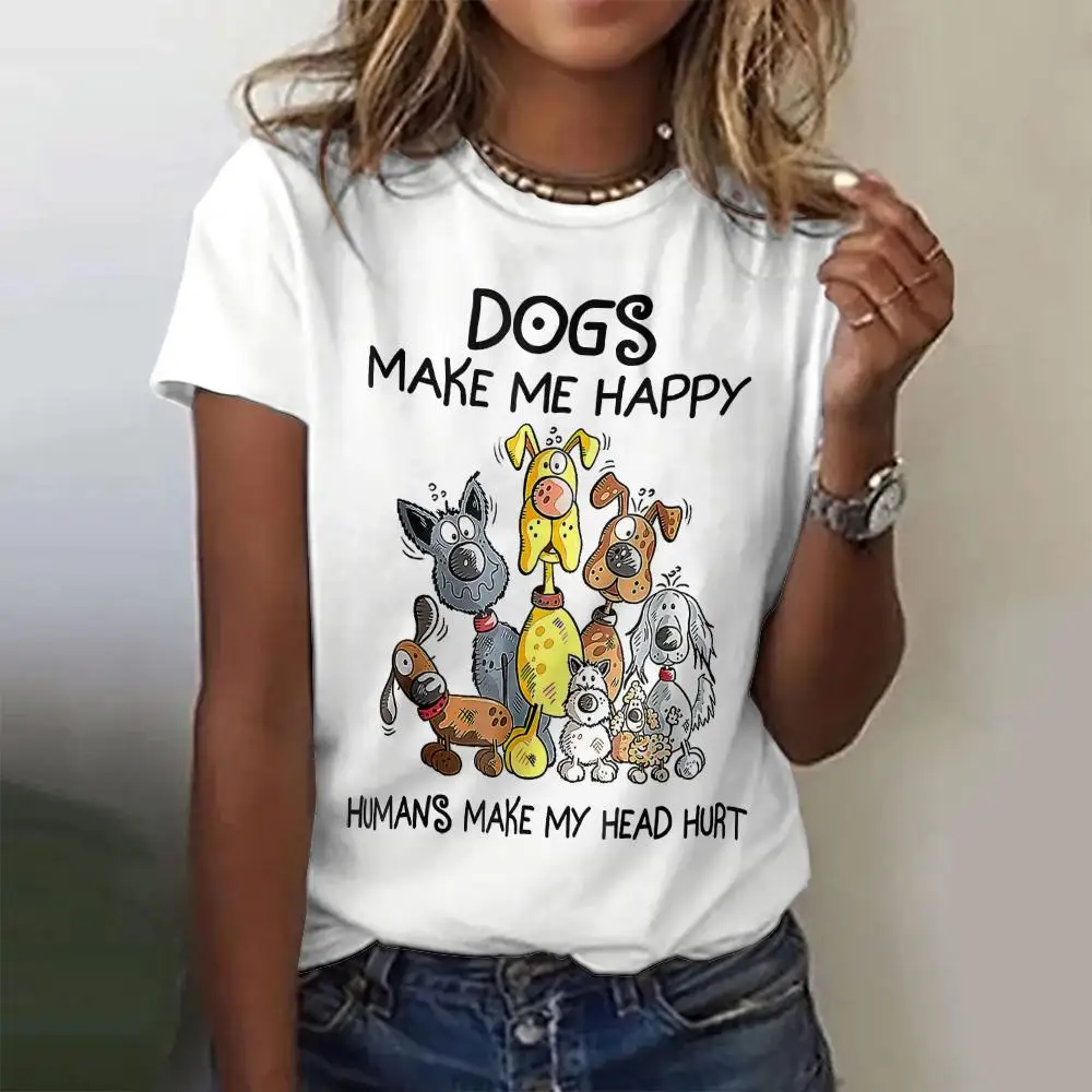 Cute 3D Animal Print Women's T-Shirt Fashion Cartoon Cat Pattern Ladies Clothing Casual O-neck Short Sleeve Tee Summer Loose Top
Cute 3D Animal Print Women's T-Shirt Fashion Cartoon Cat Pattern Ladies Clothing Casual O-neck Short Sleeve Tee Summer Loose Top