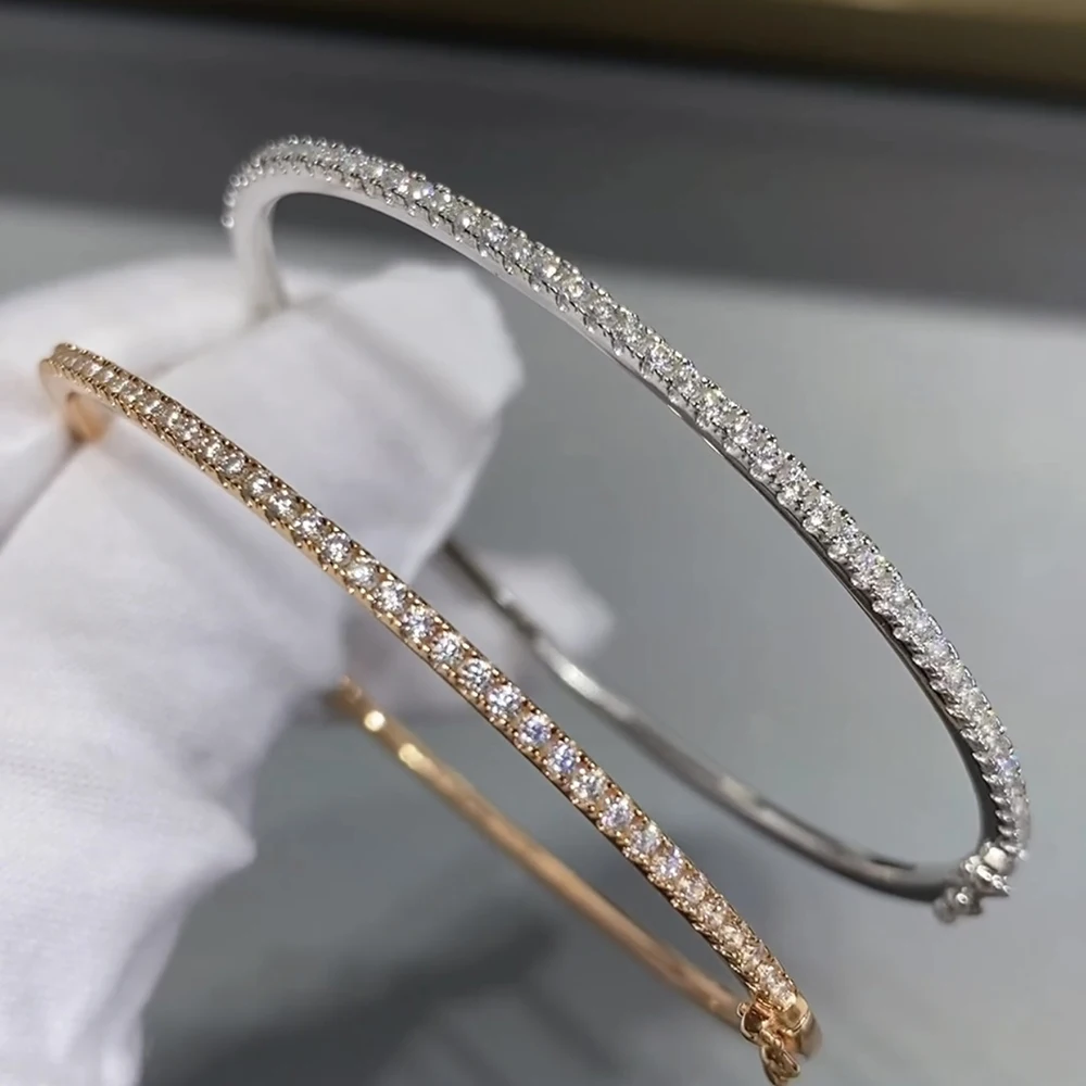 Top Quality Pure Sterling 925 Silver Jewelry For Women Design Bangle Classic and Simple Style Suitable for Women Gift NewJewelry
Top Quality Pure Sterling 925 Silver Jewelry For Women Design Bangle Classic and Simple Style Suitable for Women Gift NewJewelry