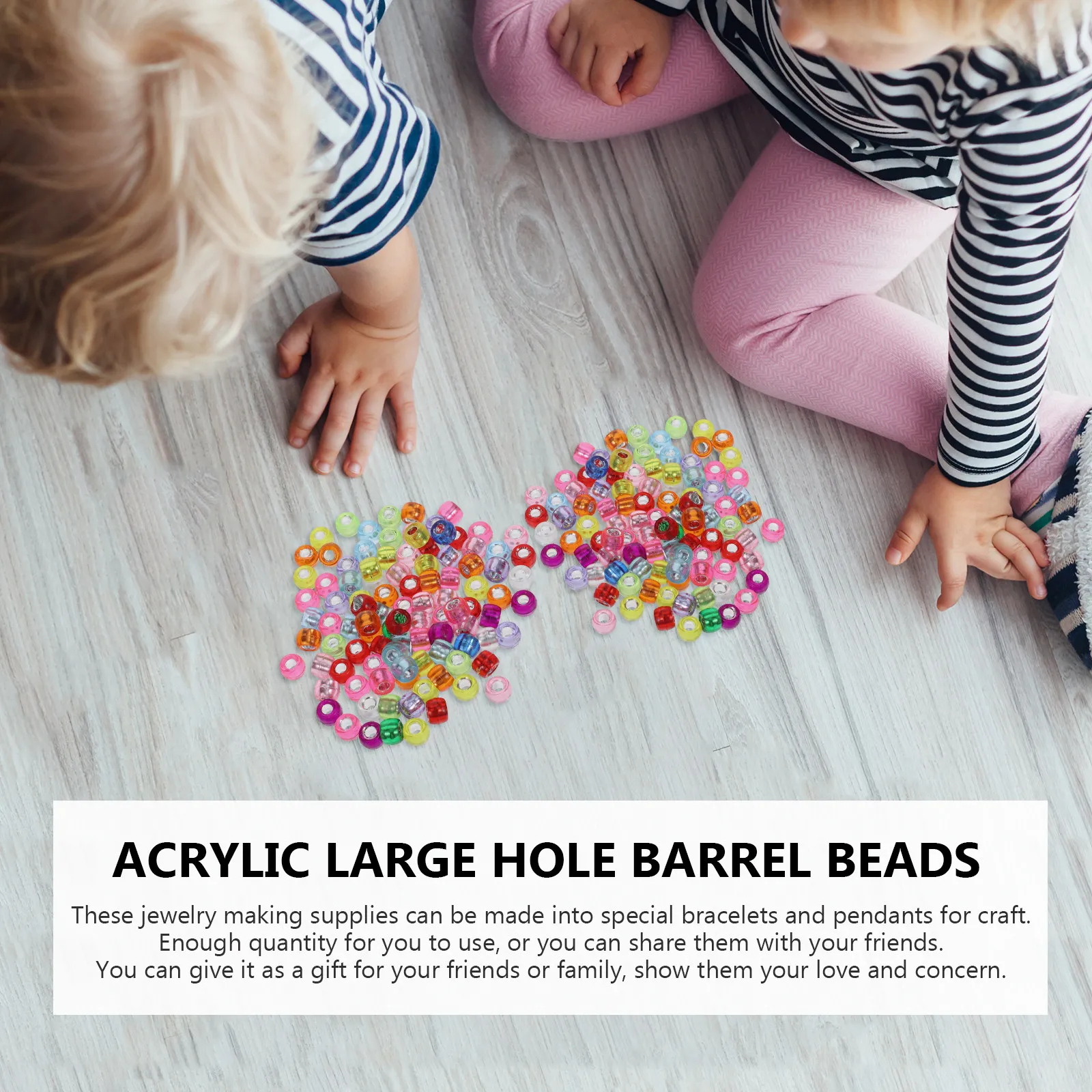 1000Pcs Barrel Beads DIY Handmade Acrylic Rice Spacer Beads Jewelry Making Supplies Bracelet Necklace Accessories
1000Pcs Barrel Beads DIY Handmade Acrylic Rice Spacer Beads Jewelry Making Supplies Bracelet Necklace Accessories