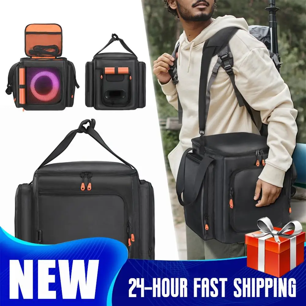 Двусторонняя сумка-чехол для колонки JBL Partybox Encore Essential 2, защитный чехол для хранения колонки с плечевым ремнем
Двусторонняя сумка-чехол для колонки JBL Partybox Encore Essential 2, защитный чехол для хранения колонки с плечевым ремнем