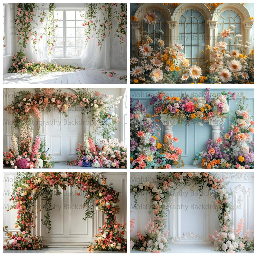 Flower Arch Curtain Wedding Background Birthday Party Cake Table Decor Supplies Girl Portrait Photography Props Vinyl Backdrop
Flower Arch Curtain Wedding Background Birthday Party Cake Table Decor Supplies Girl Portrait Photography Props Vinyl Backdrop