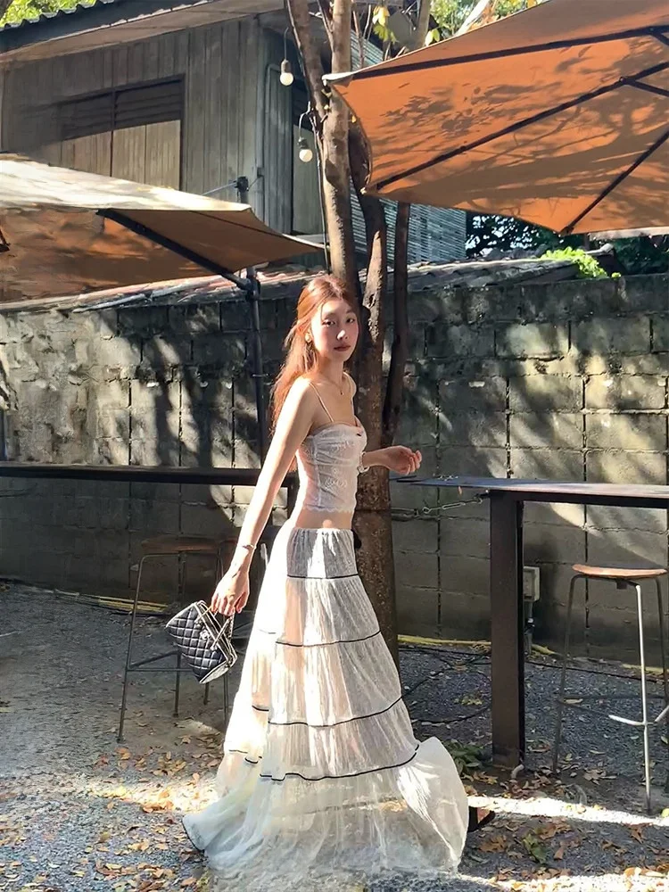 Ranwear Dream Ballet Heavy Work Beautiful Cake Net Half Skirt High Waist A-Line Cotton Gauze Hollow out Commute Style
Ranwear Dream Ballet Heavy Work Beautiful Cake Net Half Skirt High Waist A-Line Cotton Gauze Hollow out Commute Style