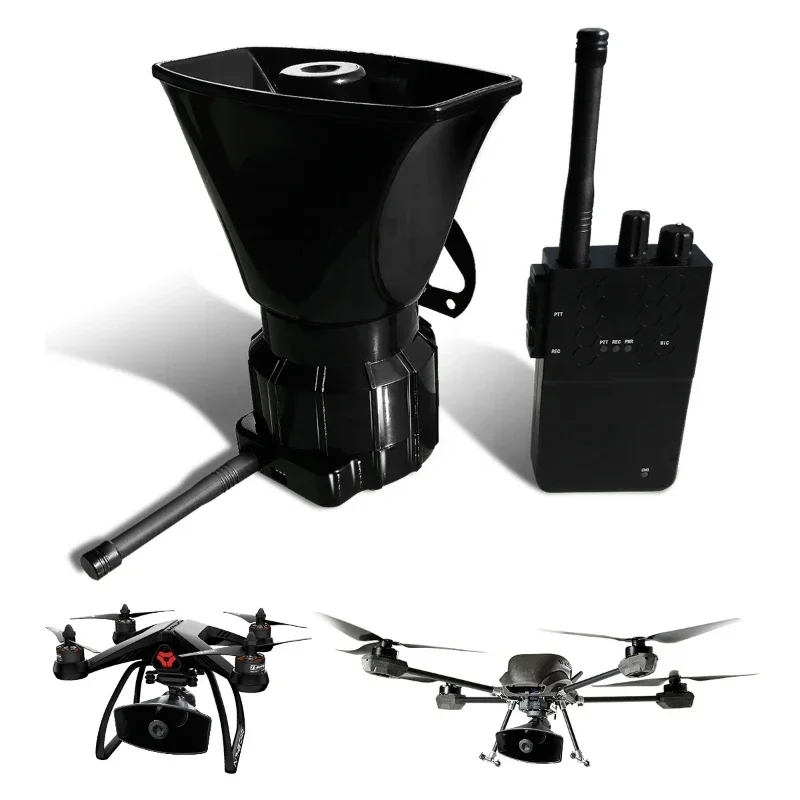 Premium Drone Speaker Digital Rescue Drone Loudspeaker Long Distance Drone Megaphone Radio Station Flycam
Premium Drone Speaker Digital Rescue Drone Loudspeaker Long Distance Drone Megaphone Radio Station Flycam