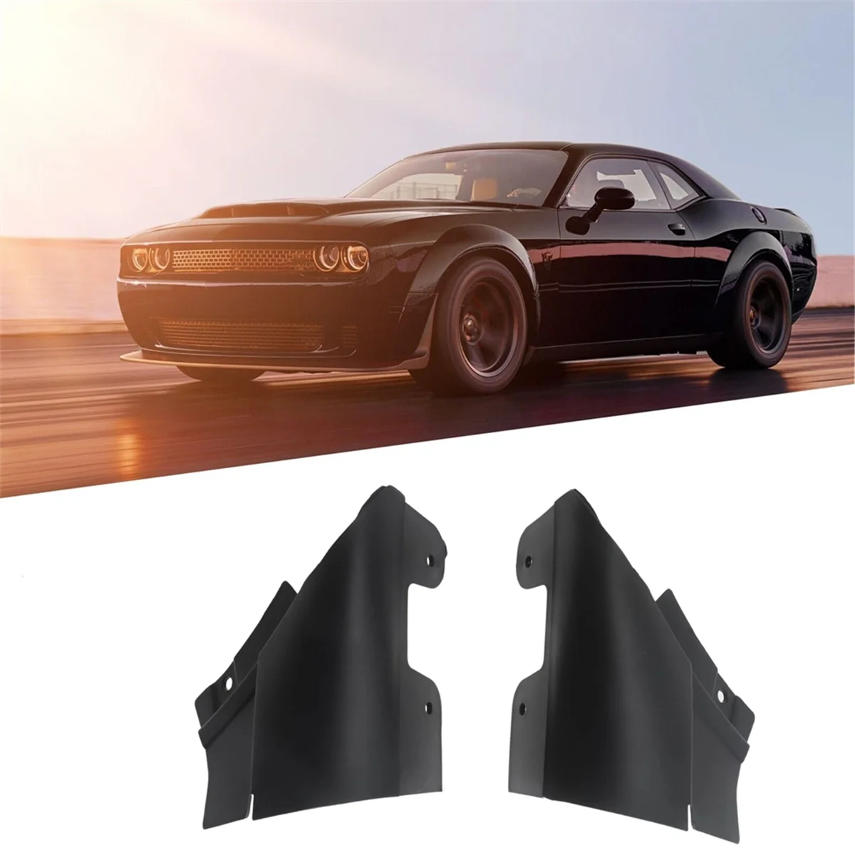 Stable performance 1 Pair Front Bumper Spoiler Cover Guard 68259514AC 68259515AC for Dodge Challenger 2015 - 2023 Durable
Stable performance 1 Pair Front Bumper Spoiler Cover Guard 68259514AC 68259515AC for Dodge Challenger 2015 - 2023 Durable