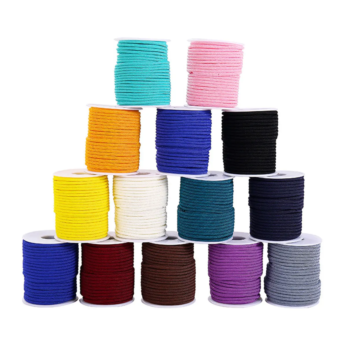 5Rolls Thickness 3/4mm Handmade Nylon Cord Woven Thread String Strap Hanging Line DIY Braided Bracelet Rope Crafts Accessories
5Rolls Thickness 3/4mm Handmade Nylon Cord Woven Thread String Strap Hanging Line DIY Braided Bracelet Rope Crafts Accessories