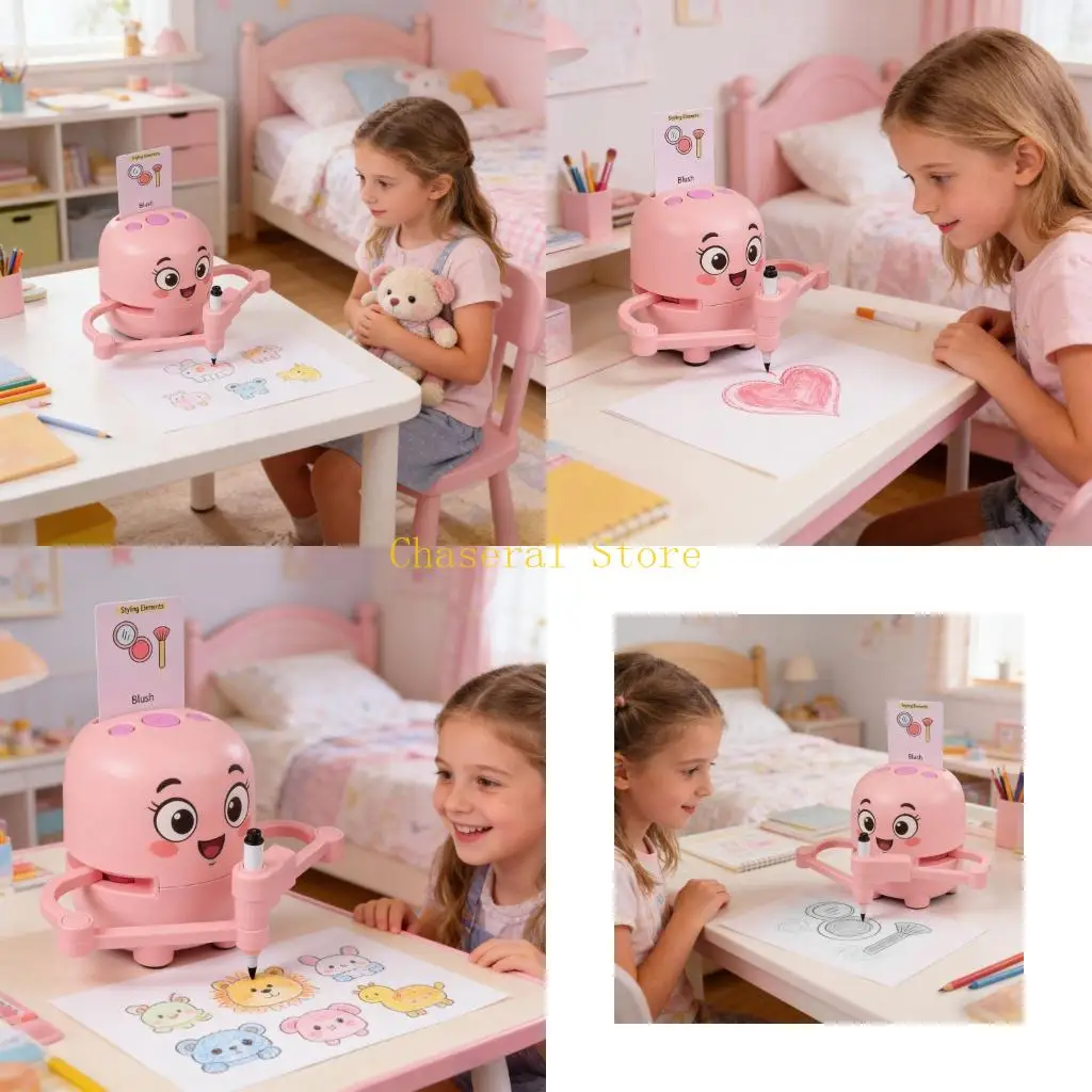 E7CE Fun And Safe Painting Robot Toy With Voice Instructions Perfect Gift For Little Artists
E7CE Fun And Safe Painting Robot Toy With Voice Instructions Perfect Gift For Little Artists