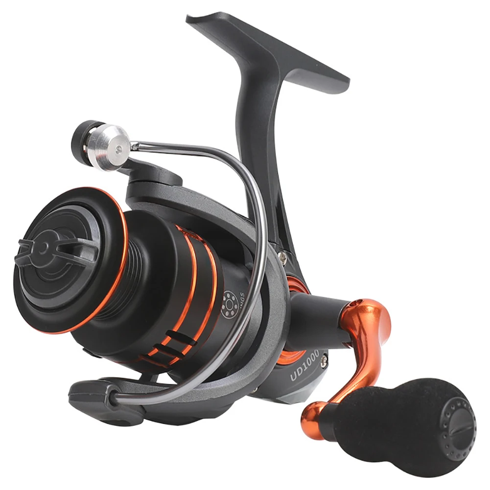 Spinning Fishing Reels Lightweight 5.0:1 / 5.7:1 Gear Ratio Nylon + Metal Ultra Smooth Spinning Fishing Reels For Outdoor
Spinning Fishing Reels Lightweight 5.0:1 / 5.7:1 Gear Ratio Nylon + Metal Ultra Smooth Spinning Fishing Reels For Outdoor