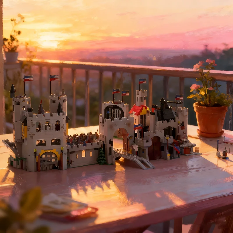 1534pcs MOC Castle Classic Lion Knights Kingdom Model Building Blocks Architecture Christmas Gifts DIY Creative Toy Idea
1534pcs MOC Castle Classic Lion Knights Kingdom Model Building Blocks Architecture Christmas Gifts DIY Creative Toy Idea