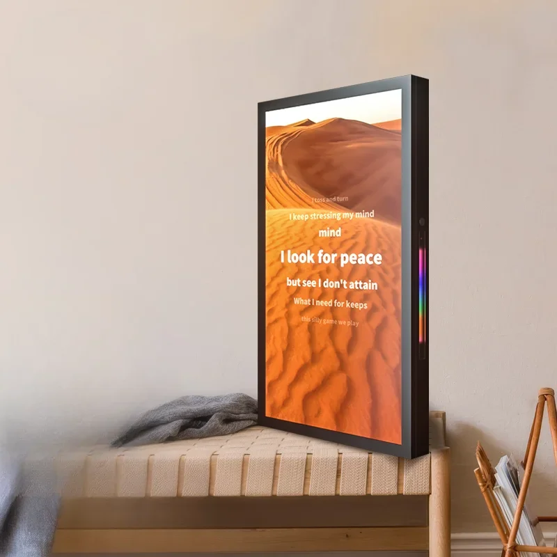Mural lyrics audio floating subtitles bluetooth speaker electronic wall hanging photo frame painting birthday gift
Mural lyrics audio floating subtitles bluetooth speaker electronic wall hanging photo frame painting birthday gift