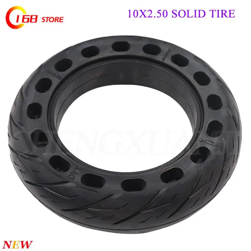 High Quality 10x2.50 Tubeless Wheel Tyre Solid Tyre Non-Inflation Electric Scooter Tire for 8/10 Inch Electric Scooter Accessory
High Quality 10x2.50 Tubeless Wheel Tyre Solid Tyre Non-Inflation Electric Scooter Tire for 8/10 Inch Electric Scooter Accessory