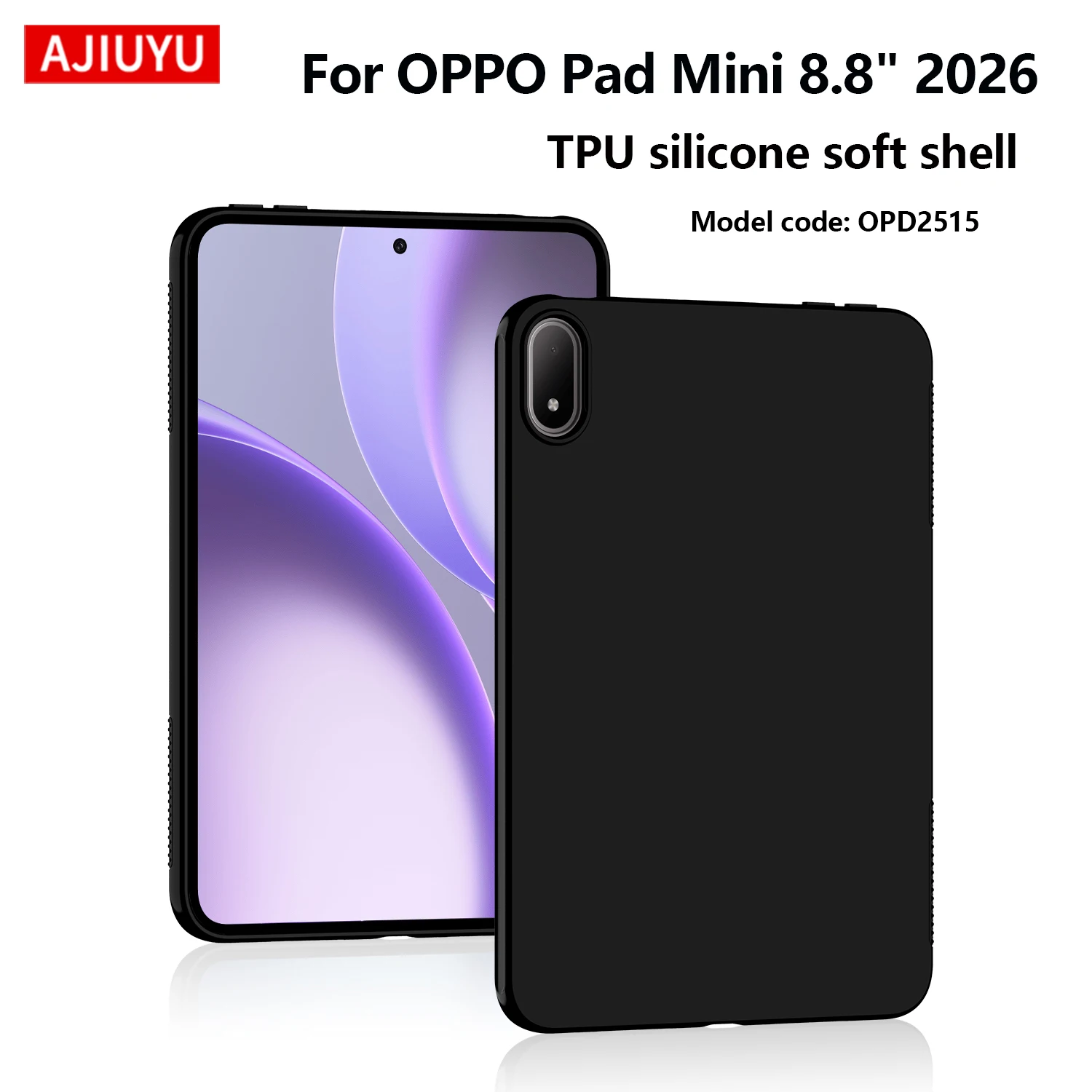 Shockproof Soft Case For OPPO Pad Mini 2026 8.8" Tablet Case For OPPO Pad mini 8.8 Inch OPD2515 Silicone TPU Shell Back Cover
Shockproof Soft Case For OPPO Pad Mini 2026 8.8" Tablet Case For OPPO Pad mini 8.8 Inch OPD2515 Silicone TPU Shell Back Cover