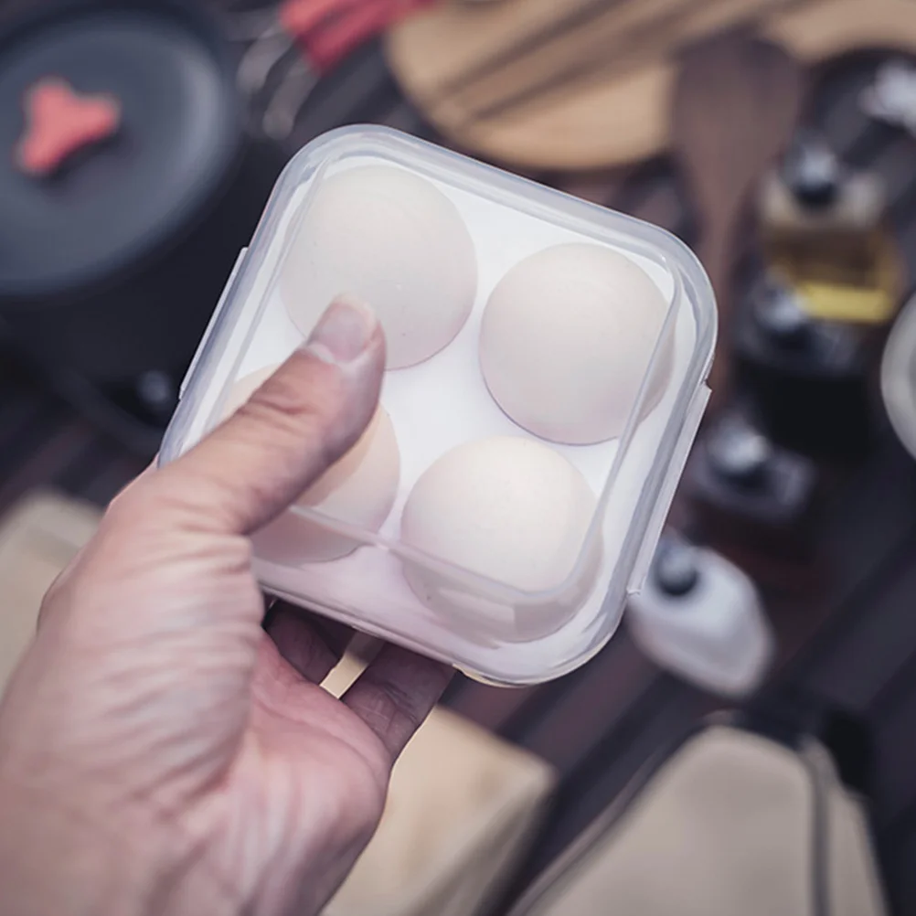 2pcs Portable Egg Carton Holder Plastic Case Tray Container for Fridge Camping Outdoor Lightweight Four Grids Storage Organizer
2pcs Portable Egg Carton Holder Plastic Case Tray Container for Fridge Camping Outdoor Lightweight Four Grids Storage Organizer
