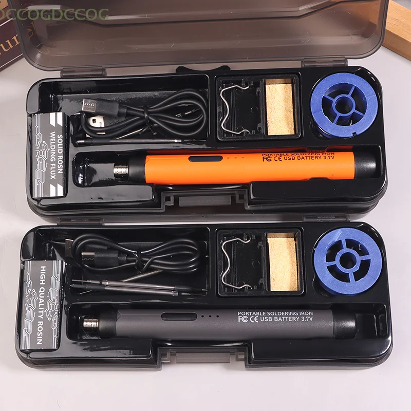 5V 8W Electric Soldering Iron 3-Gears Adjustable For Soldering Repair Type-C Charging Electric Soldering Iron Portable Cordless
5V 8W Electric Soldering Iron 3-Gears Adjustable For Soldering Repair Type-C Charging Electric Soldering Iron Portable Cordless