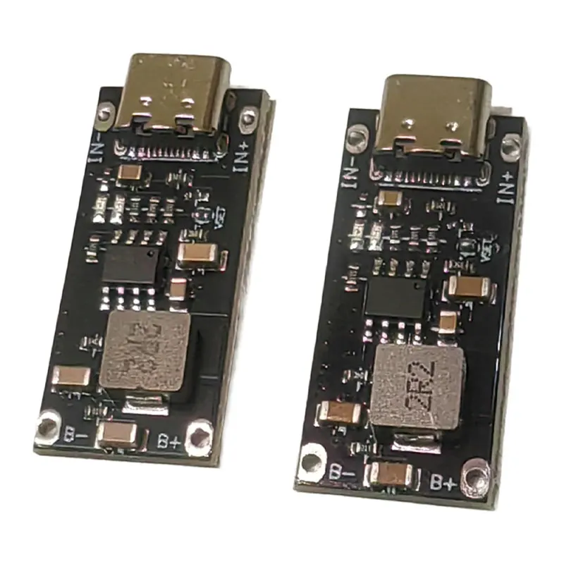 IP2312 Type-C USB Input High Current 3A Polymer Ternary Lithium Battery Quick Fast Charging Board 5V To 4.2V 4.35V connector
IP2312 Type-C USB Input High Current 3A Polymer Ternary Lithium Battery Quick Fast Charging Board 5V To 4.2V 4.35V connector