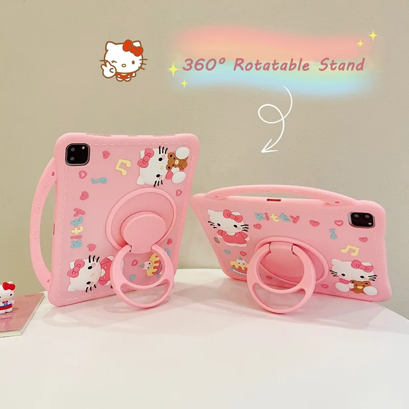 For IPad 2025 11th Generation A16 Pro 20 21 11in Case Cartoon Hellokitty Case for 10th 10.9in 9th 10.2in Silicone Tablet Cover
For IPad 2025 11th Generation A16 Pro 20 21 11in Case Cartoon Hellokitty Case for 10th 10.9in 9th 10.2in Silicone Tablet Cover