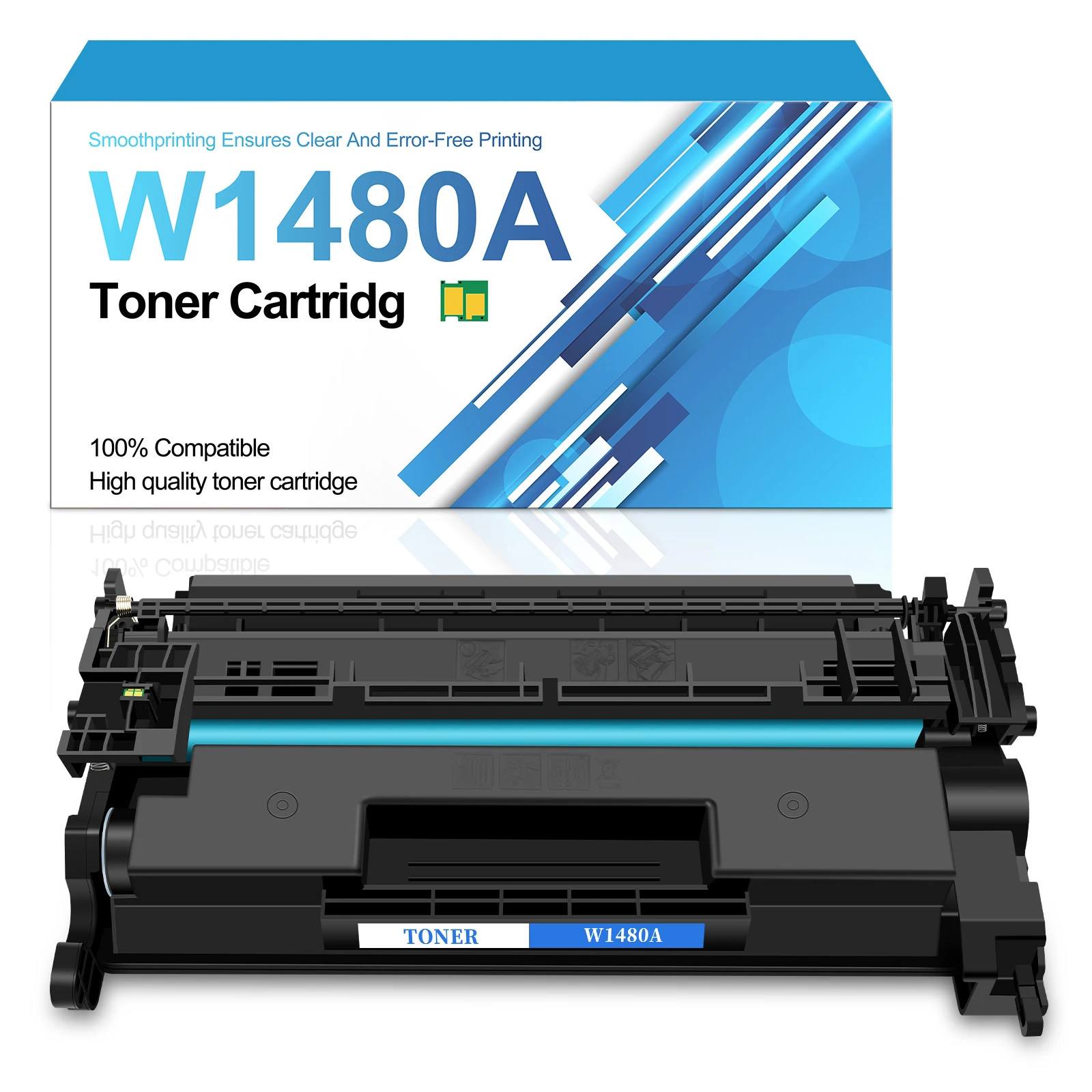 1-10 Pack High Yield Toner Cartridge Black W1480A 148A with Chip Compatible for HP LaserJet Pro 4001dw 4001n MFP 4101fdw Printer
1-10 Pack High Yield Toner Cartridge Black W1480A 148A with Chip Compatible for HP LaserJet Pro 4001dw 4001n MFP 4101fdw Printer