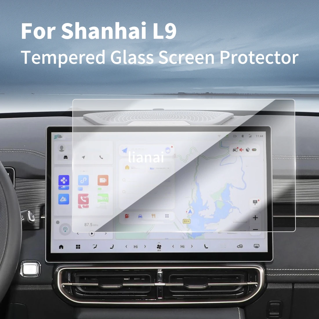 Защитная пленка для экрана из закаленного стекла для Jetour Shanhai L9 (25-26), защитная пленка для GPS-навигатора, автомобильные наклейки, аксессуары для транспортных средств
Защитная пленка для экрана из закаленного стекла для Jetour Shanhai L9 (25-26), защитная пленка для GPS-навигатора, автомобильные наклейки, аксессуары для транспортных средств