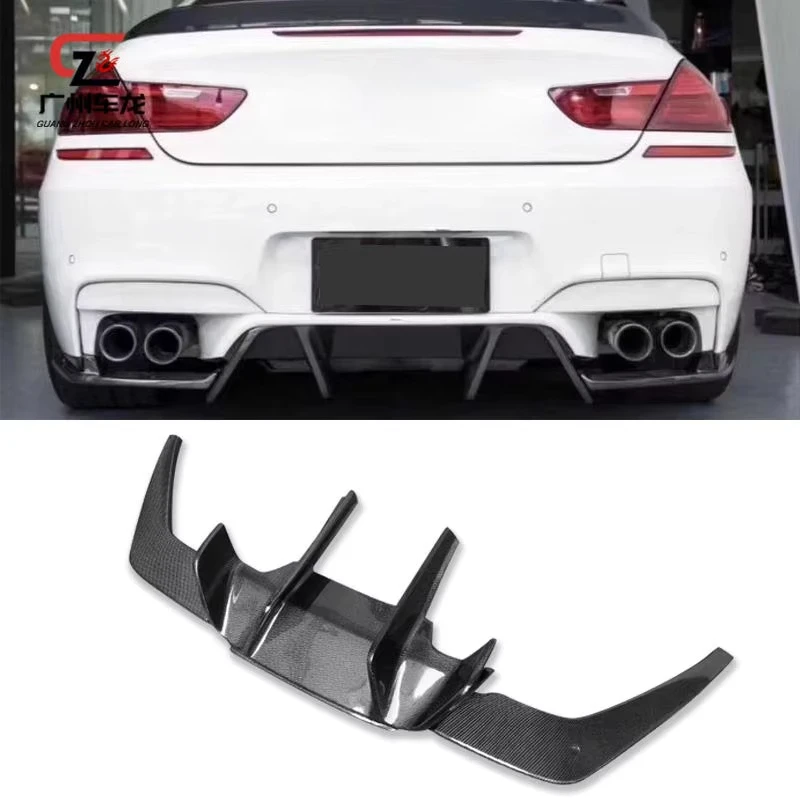 Carbon Fiber Bumper Rear Lip Splitter with Tow Hook for 6 Series M6 F06 F12 F13 2011-2016 FD Style
Carbon Fiber Bumper Rear Lip Splitter with Tow Hook for 6 Series M6 F06 F12 F13 2011-2016 FD Style