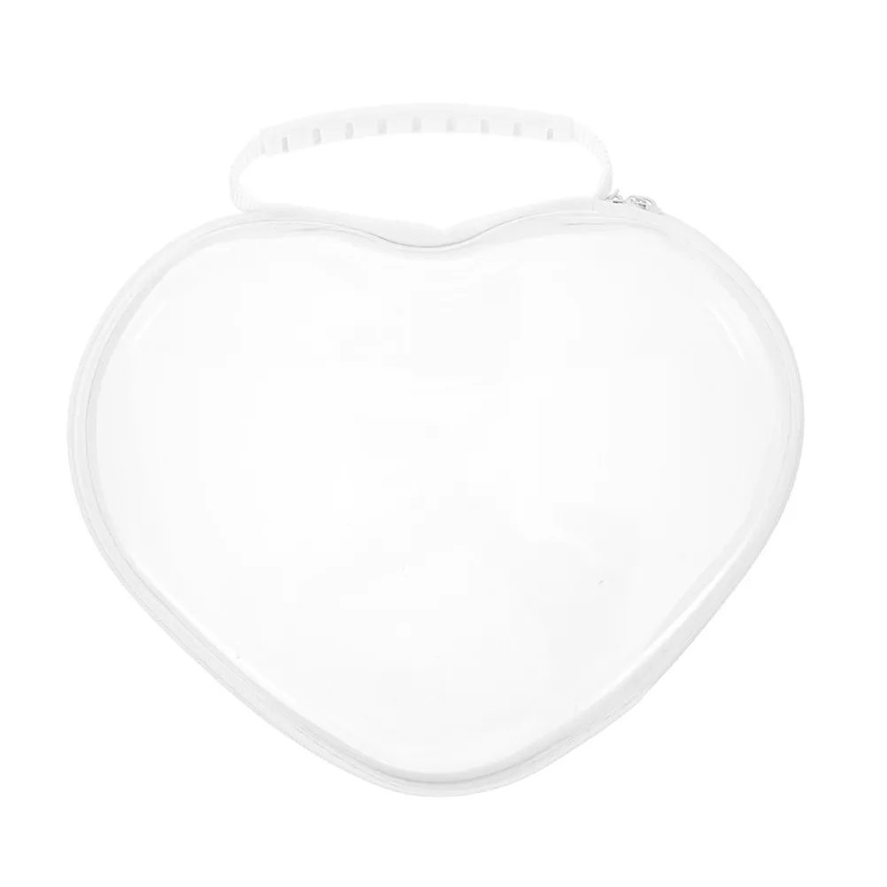 Прозрачная косметичка-органайзер в форме сердца с жестким корпусом, дорожная сумка на молнии для хранения косметики и уходовых средств, портативная сумка для женщин
Прозрачная косметичка-органайзер в форме сердца с жестким корпусом, дорожная сумка на молнии для хранения косметики и уходовых средств, портативная сумка для женщин
