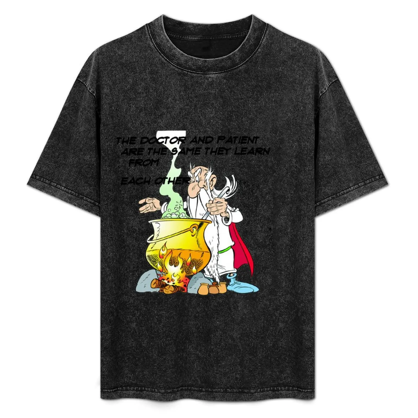 Getafix: the doctor and patient are the same, they learn from each other T-Shirt Breathable Workout Short Sleeve Top
Getafix: the doctor and patient are the same, they learn from each other T-Shirt Breathable Workout Short Sleeve Top