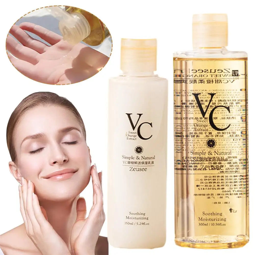 VC Toner Refreshing Hydrating Rejuvenating Fine Pores Tone Skin Skincare Compress Lotion Brightening 300ml Essence Wet G6X8
VC Toner Refreshing Hydrating Rejuvenating Fine Pores Tone Skin Skincare Compress Lotion Brightening 300ml Essence Wet G6X8