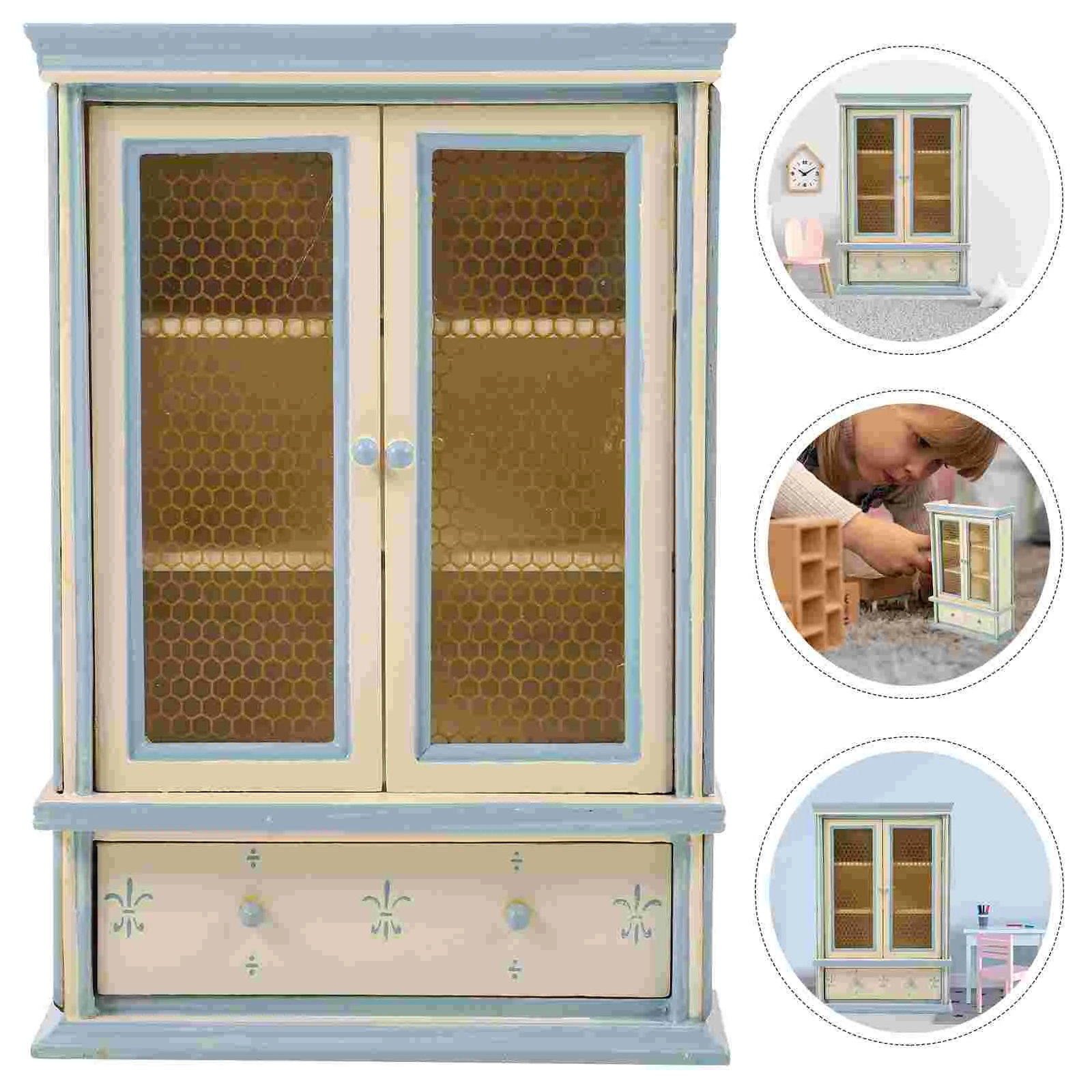 Bookcase House Furniture Model Display Cabinet Miniature Storage Wooden Bookshelf
Bookcase House Furniture Model Display Cabinet Miniature Storage Wooden Bookshelf