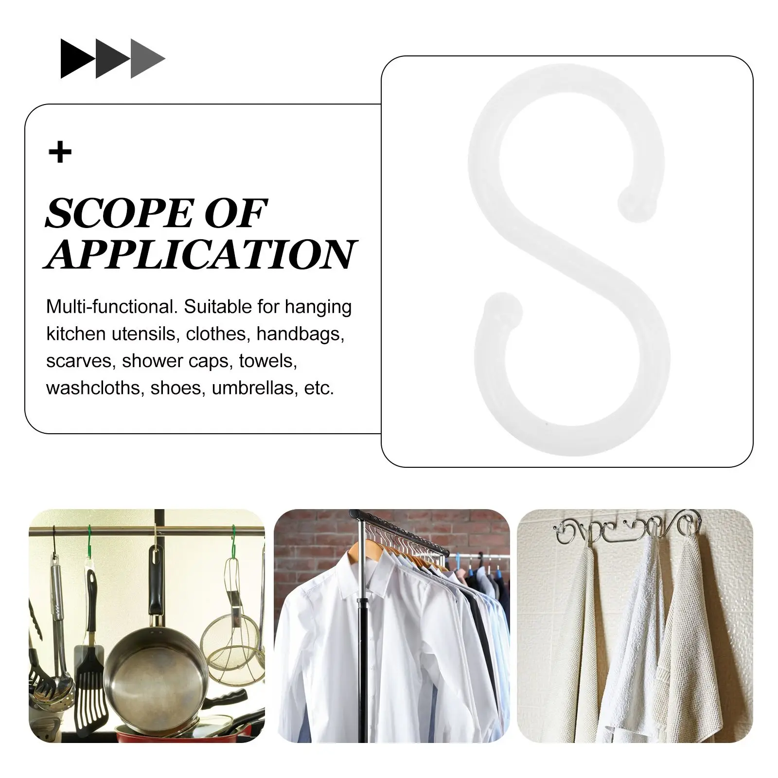 100 Pcs Hook Rack Kitchen Wall Closet Door Hooks for Clothes Towels Scarves Shoes Umbrellas Towel Hook Storage ganizer
100 Pcs Hook Rack Kitchen Wall Closet Door Hooks for Clothes Towels Scarves Shoes Umbrellas Towel Hook Storage ganizer