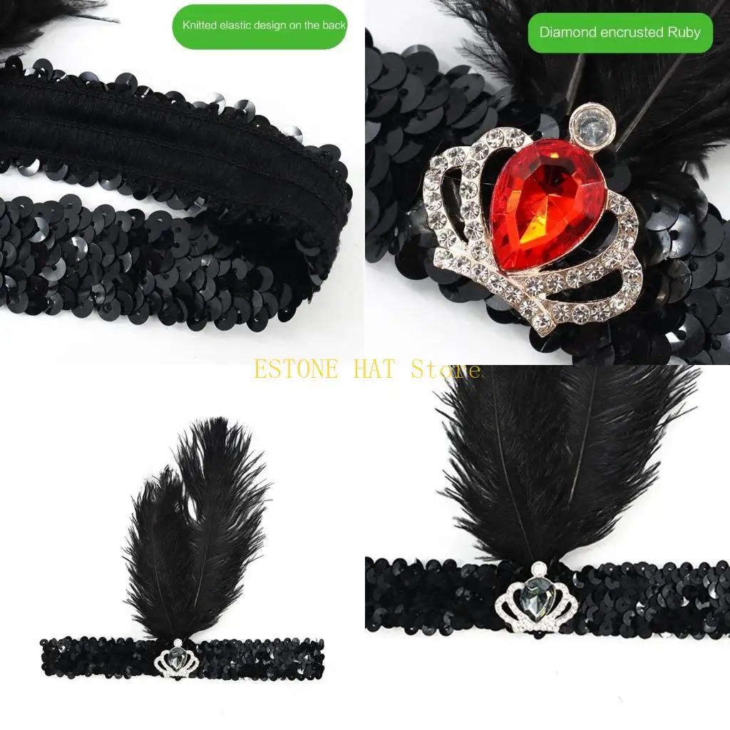 49MF головной убор женский элегантный повязка на голову с перьями и блестками свадебные повязки на голову для невесты
49MF головной убор женский элегантный повязка на голову с перьями и блестками свадебные повязки на голову для невесты