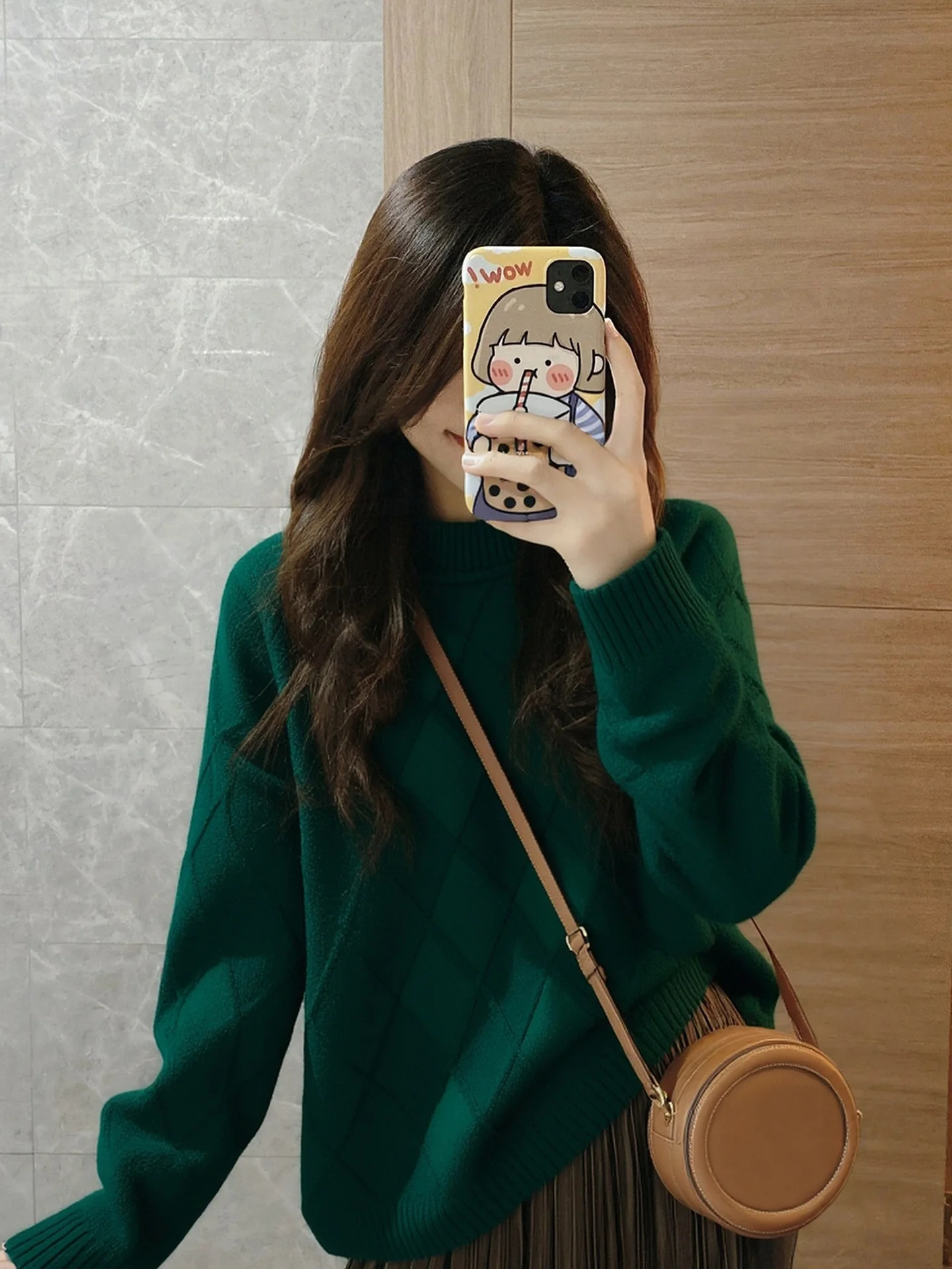 Retro Diamond Pattern Thickened Sweater Loose Casual Knitted Women's Top Fashionable Spring Warm Stylish Korean Style
Retro Diamond Pattern Thickened Sweater Loose Casual Knitted Women's Top Fashionable Spring Warm Stylish Korean Style