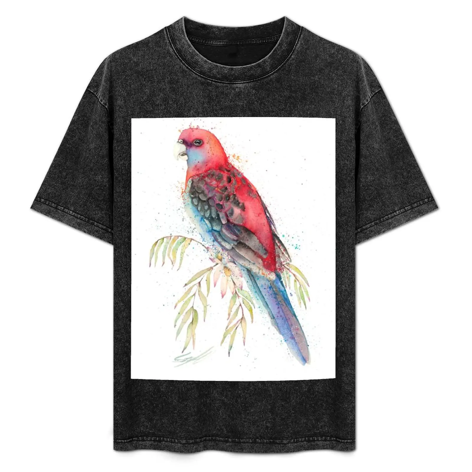 Rosella - Red Parrot T-Shirt Novelty Print Casual Tee Shirt
Rosella - Red Parrot T-Shirt Novelty Print Casual Tee Shirt