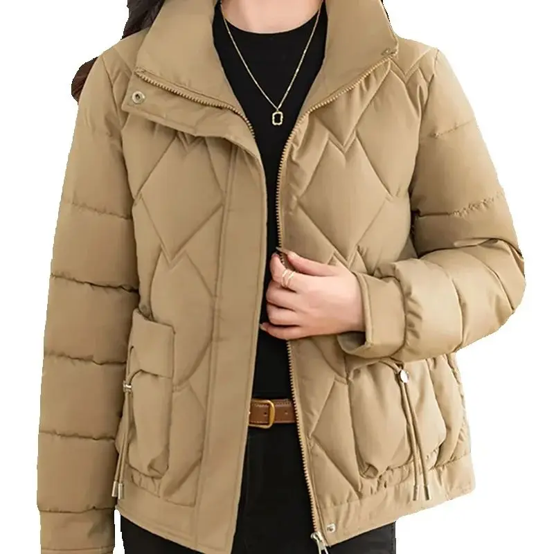 Winter Down Cotton Coat Women Solid Loose Padded Jacket Puffer Parkas Casual Female Black Zipper Thicken Warm Student Outwear
Winter Down Cotton Coat Women Solid Loose Padded Jacket Puffer Parkas Casual Female Black Zipper Thicken Warm Student Outwear