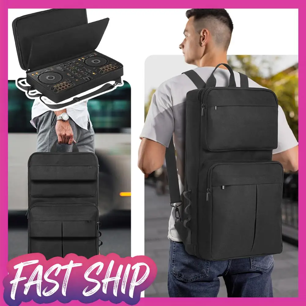 DJ Backpack for Pioneer DDJ-400 DDJ-FLX4/Roland DJ-202 Portable Storage Bag Travelling Case Shockproof Adjustable Shoulder Strap
DJ Backpack for Pioneer DDJ-400 DDJ-FLX4/Roland DJ-202 Portable Storage Bag Travelling Case Shockproof Adjustable Shoulder Strap