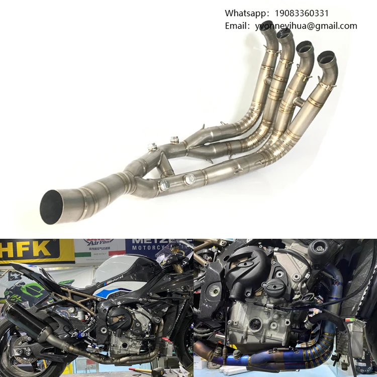 Motorcycle Full Exhaust System For BMW S1000RR S1000R Complete Titanium Alloy Exhaust Pipe Front Header 2019 2020 2021 2022
Motorcycle Full Exhaust System For BMW S1000RR S1000R Complete Titanium Alloy Exhaust Pipe Front Header 2019 2020 2021 2022