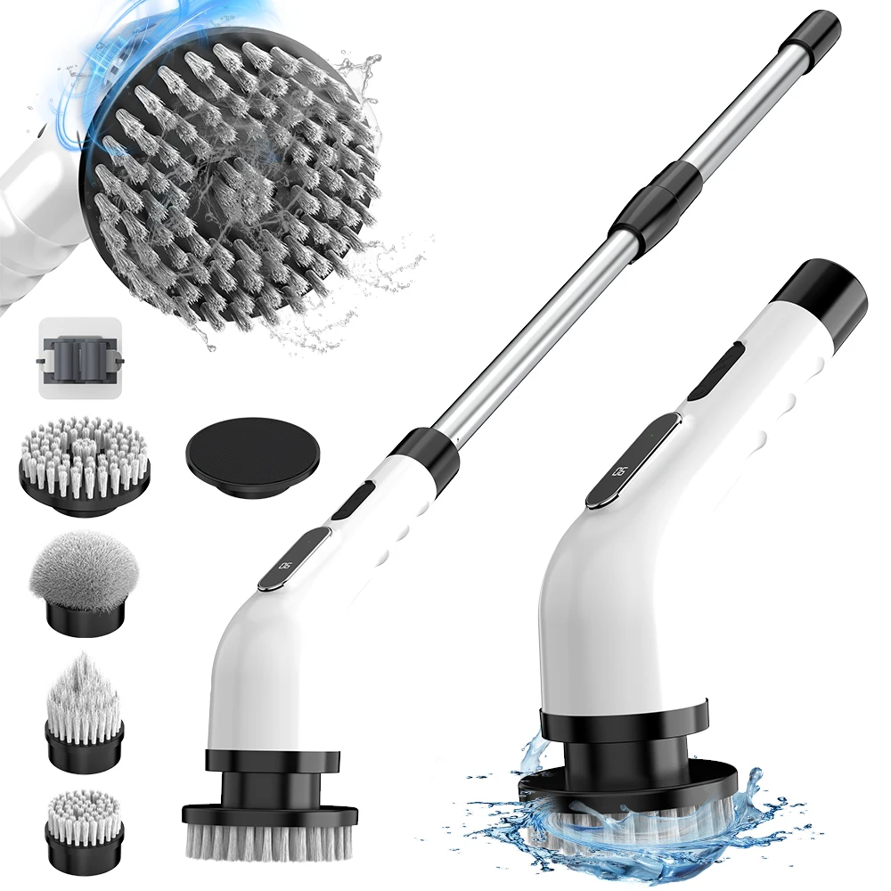 Viladepot 9-in-1 Electric Cleaning Brush Multifunctional Cordless Rotating Cleaning Brush Multiscene
Viladepot 9-in-1 Electric Cleaning Brush Multifunctional Cordless Rotating Cleaning Brush Multiscene