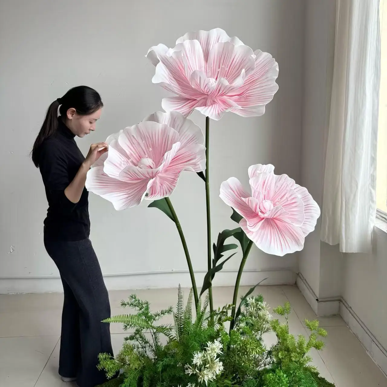 170cm EVA Large Artificial Flowers Road Lead Flower Window Display Wedding Decor Props Party Home Decoration Marriage With Stand
170cm EVA Large Artificial Flowers Road Lead Flower Window Display Wedding Decor Props Party Home Decoration Marriage With Stand