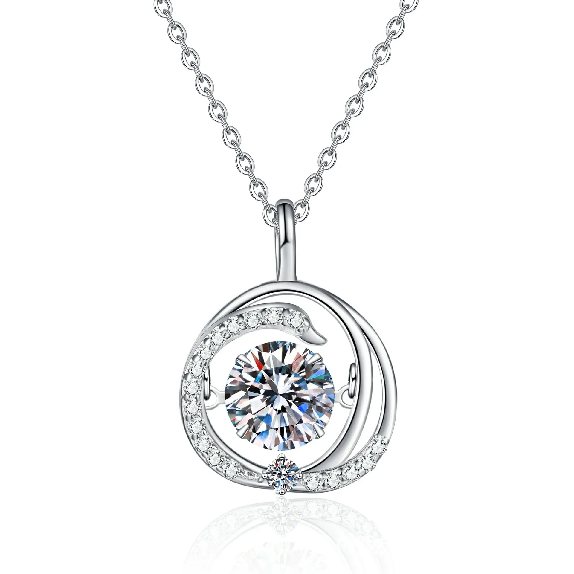 Муассанит S925 чистое серебро пульсающее сердце лебедь любовь свет роскошная ниша 1 карат муассанит ожерелье свадебные украшения
Муассанит S925 чистое серебро пульсающее сердце лебедь любовь свет роскошная ниша 1 карат муассанит ожерелье свадебные украшения