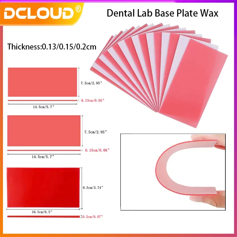 Dental Base Plate Wax Sheets Orthodontic Red Utility Bite Wax Denture Casting Wax for Modeling Soft Hard Dentist Materials
Dental Base Plate Wax Sheets Orthodontic Red Utility Bite Wax Denture Casting Wax for Modeling Soft Hard Dentist Materials
