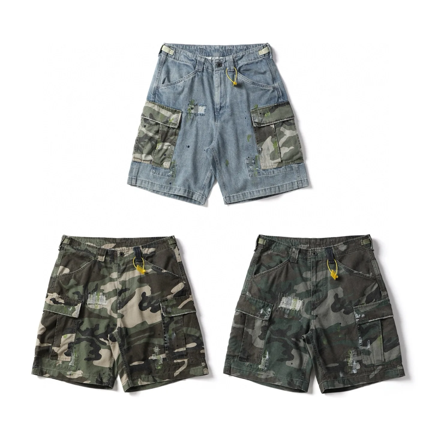 Vintage Japanese Retro Workwear Shorts Washed with High-quality Cotton Casual Shorts
Vintage Japanese Retro Workwear Shorts Washed with High-quality Cotton Casual Shorts