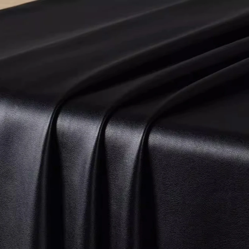 Black Faux Leather Matte Lambskin Finish PU Shiny Fabric Garment Handmade DIY Home Designer Background Decoration Craft Material
Black Faux Leather Matte Lambskin Finish PU Shiny Fabric Garment Handmade DIY Home Designer Background Decoration Craft Material